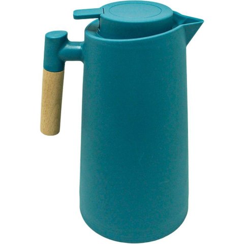 Garrafa Térmica de Mesa Nórdica Azul Café Leite Chimarrão 1l