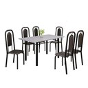 Ver imagem 2 de Conjunto Sala de Jantar com 6 Cadeiras Lara Preto