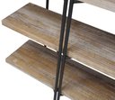 Ver imagem 3 de Estante Partition Cor Driftwood com Estrutura em Aco Grafite 200cm - 45097
