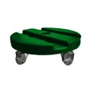 Ver imagem 1 de Prato Suporte com Rodizios Redondo para Vasos e Utensílios 23 cm BGPLASTICOS V2423 VERDE BANDEIRA 01