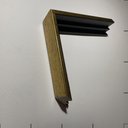 Ver imagem 4 de Quadro Decorativo Abstrato Cinza com Dourado Kit 3 Quadros