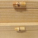 Ver imagem 5 de Kit 2 Caixa Organizadora Decorativa Home&co Sintético Bege G:10x20x30 P:8x15x25 Cm