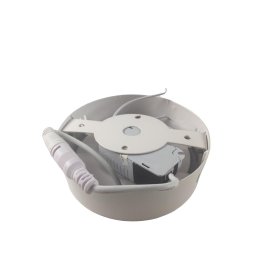 Plafon Sobrepor 6w Redondo Branco Quente Cozinha Banheiro - 4