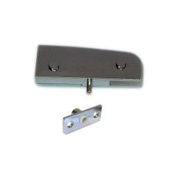 Dobradiça superior + pivô para porta pivotante de vidro temperado blindex (Sistema tradicional) - cr - 2