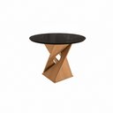 Ver imagem 5 de Conjunto Sala de Jantar Luna Kappesberg 4 Cadeiras Veludo Bege