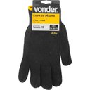 Ver imagem 2 de Luva de Malha 3 Fios Lmv 3 Preta Encartelada - Vonder