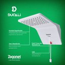 Ver imagem 2 de Ducha Ducali Eletrônica Branco 6800 Watts 220 Volts - Ddcel68220br03 - Zagonel
