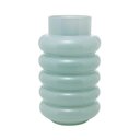 Ver imagem 3 de Vaso de Vidro Wolff Gomos Menta 15cmx15cmx25cm 29519