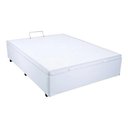 Ver imagem 2 de Cama Box Baú Casal Branco - 138x188