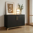 Ver imagem 1 de Mesa de Apoio com 2 Portas Madeira