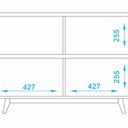 Ver imagem 4 de Mesa de Apoio com 2 Portas Madeira