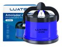 Ver imagem 1 de Amolador Afiador de Facas com Ventosa Azul - Azul