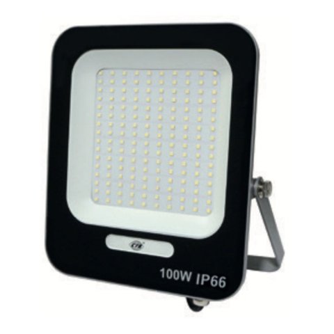 Refletor Led 100w Pro Ip66 3 Cores 3000k 4000k 6500k Cct Linha H Xblr-a