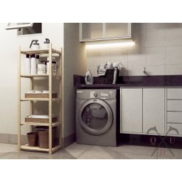 Closet Aberto Arara Johnmax + Estante 5 Planos para Sala Technox - 4