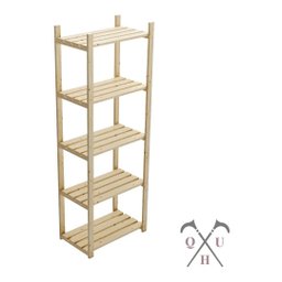 Closet Aberto Arara Johnmax + Estante 5 Planos para Sala Technox - 5