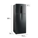 Ver imagem 6 de Geladeira 2 Portas Electrolux Frost Free Inverter 480 Litros Efficient - It70b