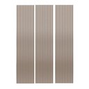 Ver imagem 1 de Painel Ripado Decorativo em MDF 134cm x 183cm Fendi Dalla Costa Móveis