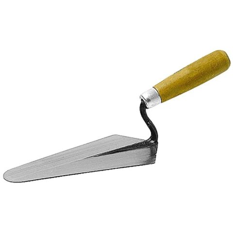 Colher de Pedreiro 25cm Canto Reto Aço Carbono Sae 1074 Collins 25cm