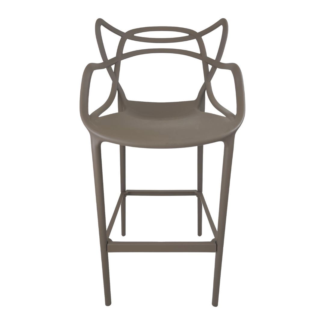 Banqueta Allegra Top Chairs Fendi - kit com 3 - 2