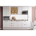 Ver imagem 1 de Cozinha Modulada Carraro Bella Carraro 9 Peças C9P41 Branco