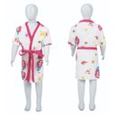 Ver imagem 1 de Roupão de Banho Infantil de 4 a 10 Anos Sereia - G - 8 a 10 Anos