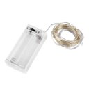 Ver imagem 2 de Fio de Luz Fada Cordão de Led 5m 50 Leds a Pilha Taschibra 3000k Luz Quente