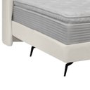 Ver imagem 4 de Kit Cabeceira e Base Cama Box Orgânica Montreal 144x205cm Casal Bouclê - Sofa Store:bouclê Bege Clar