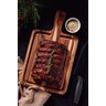 Tábua com Cabo para Churrasco Tramontina em Madeira Mista - 40x23,3 Cm - 2