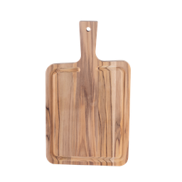 Tábua com Cabo para Churrasco Tramontina em Madeira Mista - 40x23,3 Cm - 1