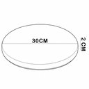 Ver imagem 4 de Assento Redondo Branco 30 cm