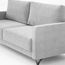 Ver imagem 5 de Sofá 2 Lugares Sevilha Living Linho Cinza 160cm
