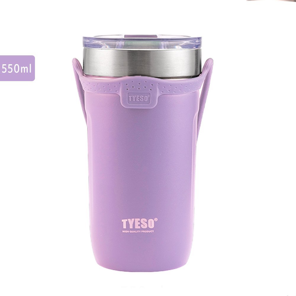 Copo Térmico Aço Inoxidável Vácuo Alway Lilás Tyeso 550ml - 2