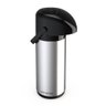 Garrafa Térmica Inox de Vidro Pressão para Café Chá 1 Litro - 1
