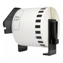 Ver imagem 1 de Rolo de Etiqueta Termica Compativel Brother Dk22205 - 62mmx30,48mts Continua Preto/branco