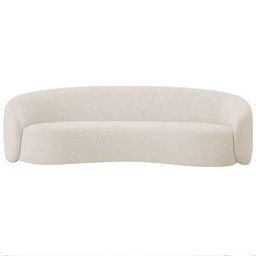 Sofá 3 Lugares 200cm Orgânico Luxo Recepção Amore Linho Verde - 4 Sofá 3 Lugares 200cm Orgânico Luxo Recepção Amore Linho Verde - 4