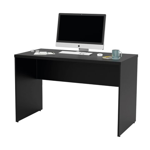Escrivaninha Home Office 1mx60cm Tampo 30mm Netmobil - Preto
