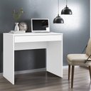 Ver imagem 1 de Escrivaninha Facility 120cm 1 Gaveta Branco Tana Decor Demobile