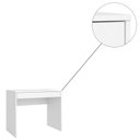 Ver imagem 3 de Escrivaninha Facility 120cm 1 Gaveta Branco Tana Decor Demobile