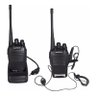 Kit 2 Rádio Comunicador Baofeng Walkie Talkie 16 Canais - 7