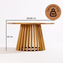 Ver imagem 2 de Mesa de Centro 80cm X 80cm X 45cm Dover