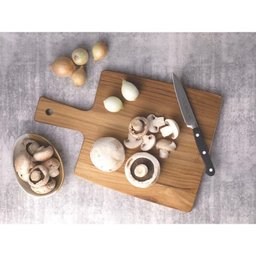 Fsc Tábua Retangular Tramontina Kitchen em Madeira Teca com Cabo 40x27 Cm Tramontina - 2