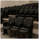 Ver imagem 2 de Poltrona Auditório Rebatível 01 Lugar – Linha Premium - Corino Preto - 38101