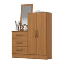 Ver imagem 3 de Cômoda Multiuso Layla Plus 3 Gavetas MDF MDP Puxador Plástico Cinamomo Casa 812