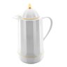 Garrafa Térmica Vintage Clássica Café Chá 1 Litro Branca - 1