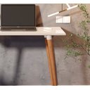 Ver imagem 3 de Mesa Escritório Escrivaninha Mesinha Computador Estudo Retrô