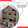 Baú Organizador Infantil para Brinquedos com Rodinhas – Mdf Branco (sorriso) - 7