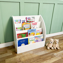 Ver imagem 5 de Estante Infantil Branca Montessori Porta Livros e Revisteiro de Mdf -hanna
