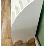 Estante Infantil Branca Montessori Porta Livros e Revisteiro de Mdf -hanna - 5