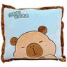 Almofada Capivara Quadrada 35cm Caa Toys Azul Caa0125 - 1