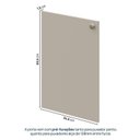 Ver imagem 6 de Módulo 70x180 2 Portas 1 Kit Prateleira 3 Gavetas Frame CabeCasa MadeiraOriginals